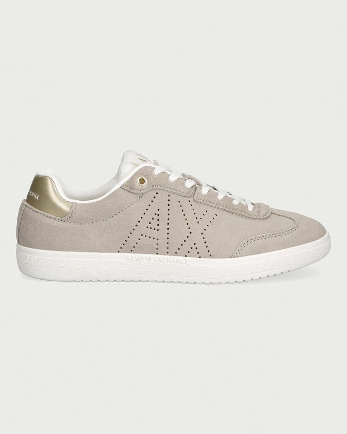 Armani Exchange kadın süet sneaker