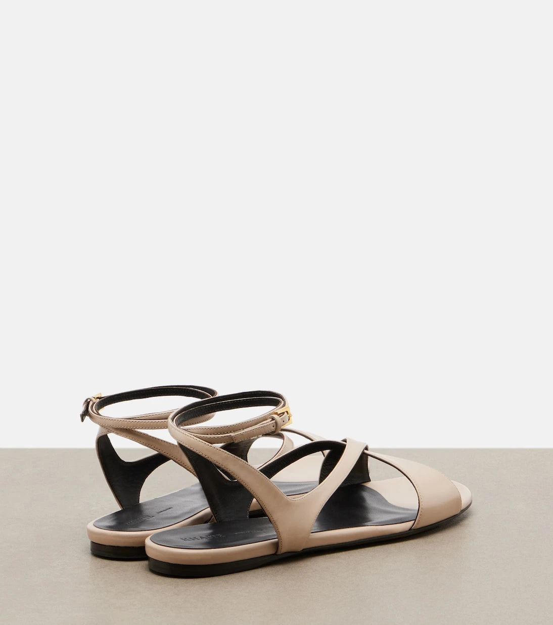 Khaite - Liria leather sandals