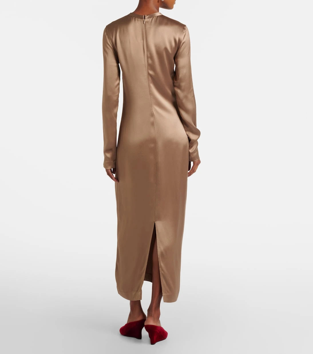 Toteme - Satin maxi dress