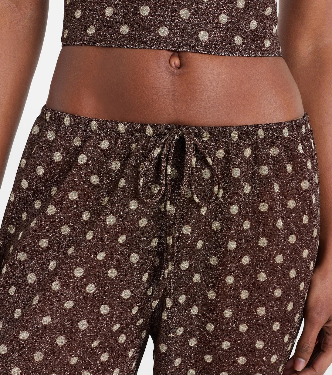 Oséree - Lumière polka-dot tapered pants