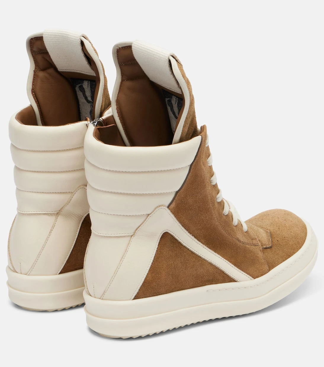 Rick Owens - Geobasket suede high-top sneakers