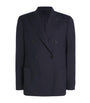 Wool-Blend Double-Breasted Blazer