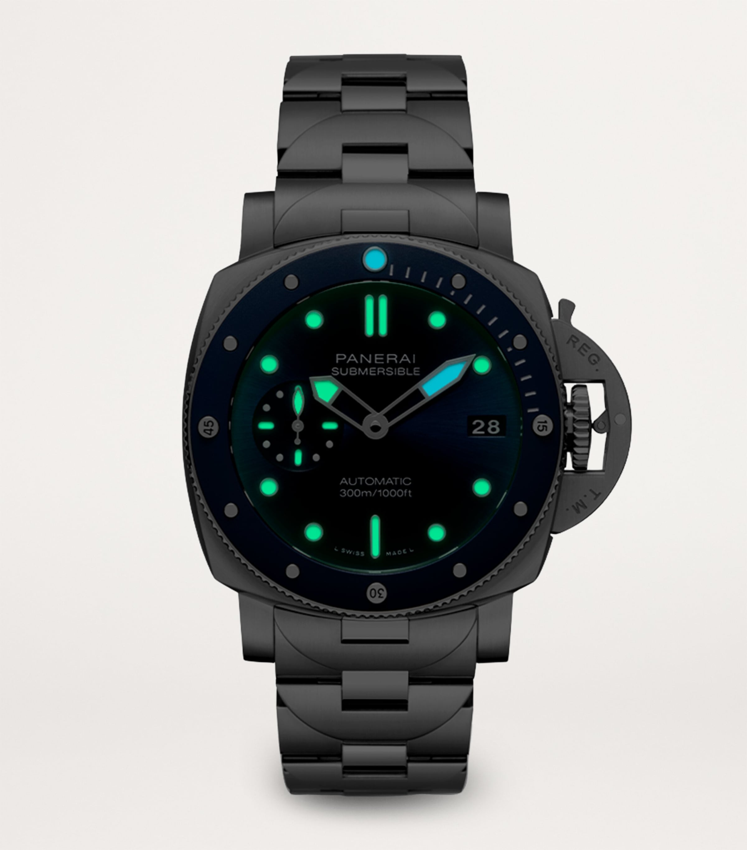 Stainless Steel Submersible Watch 42mm