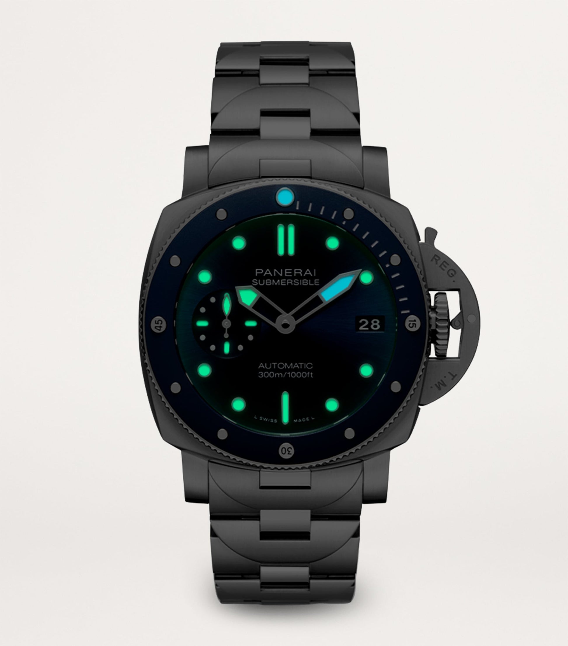 Stainless Steel Submersible Watch 42mm
