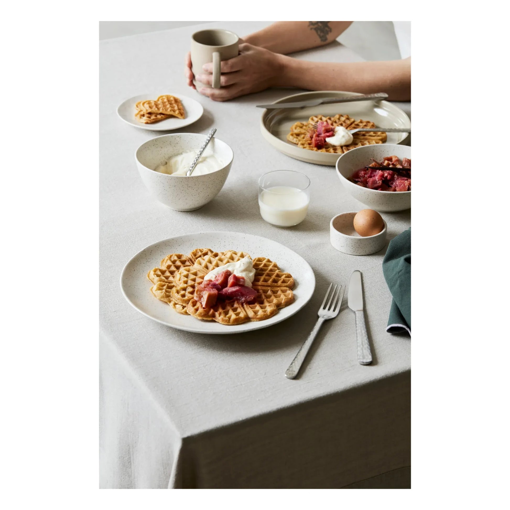 Broste Copenhagen - Nordic Bistro Mug | Beige