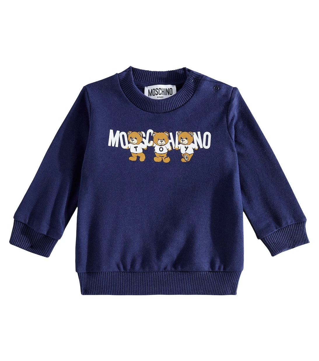 Moschino Kids - Baby printed cotton sweatshirt