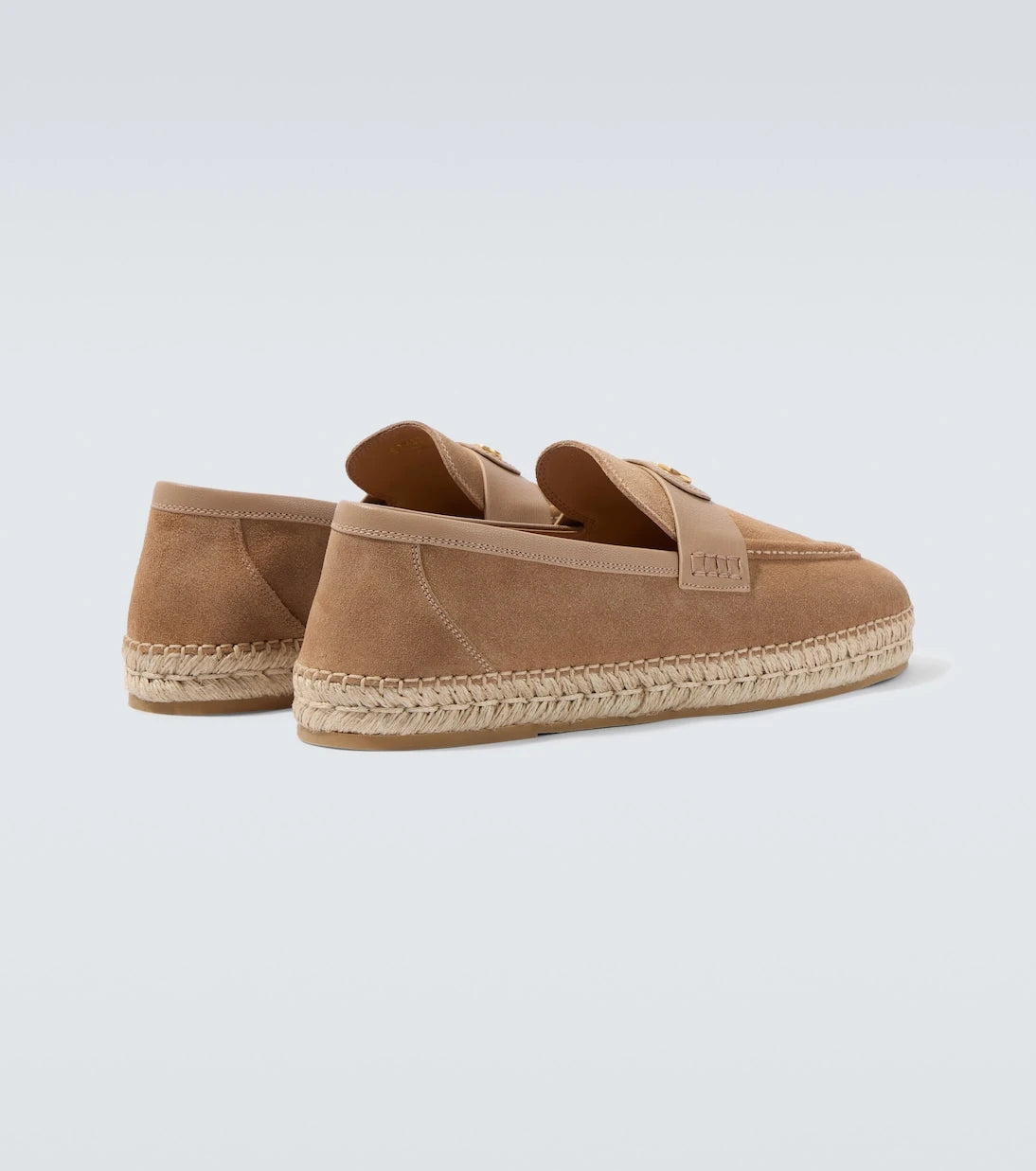 Valentino Garavani - Palm Avenue VLogo suede espadrilles