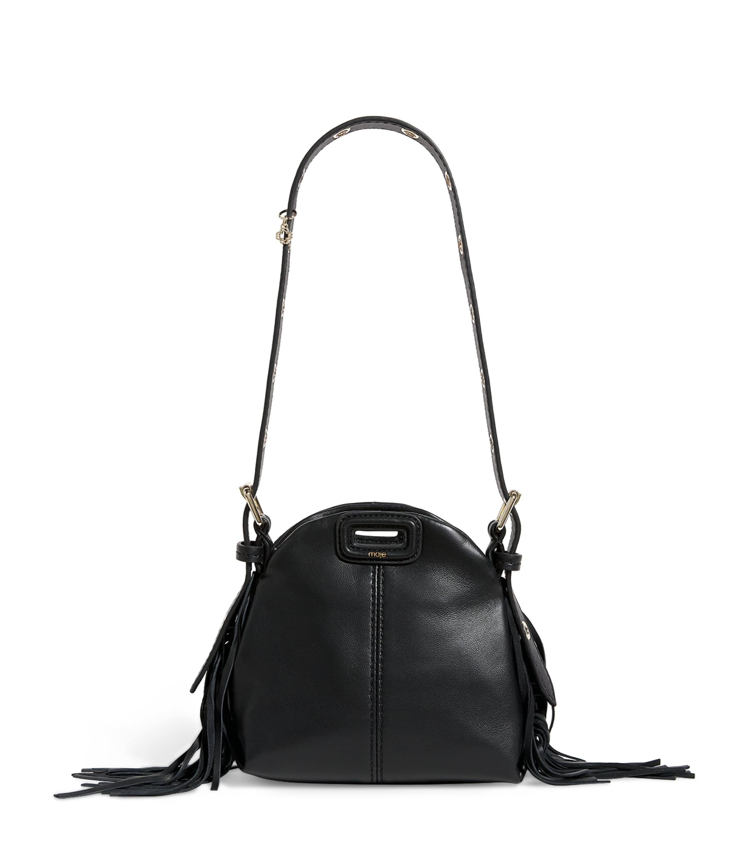 Leather Miss M Mini Bag BLACK