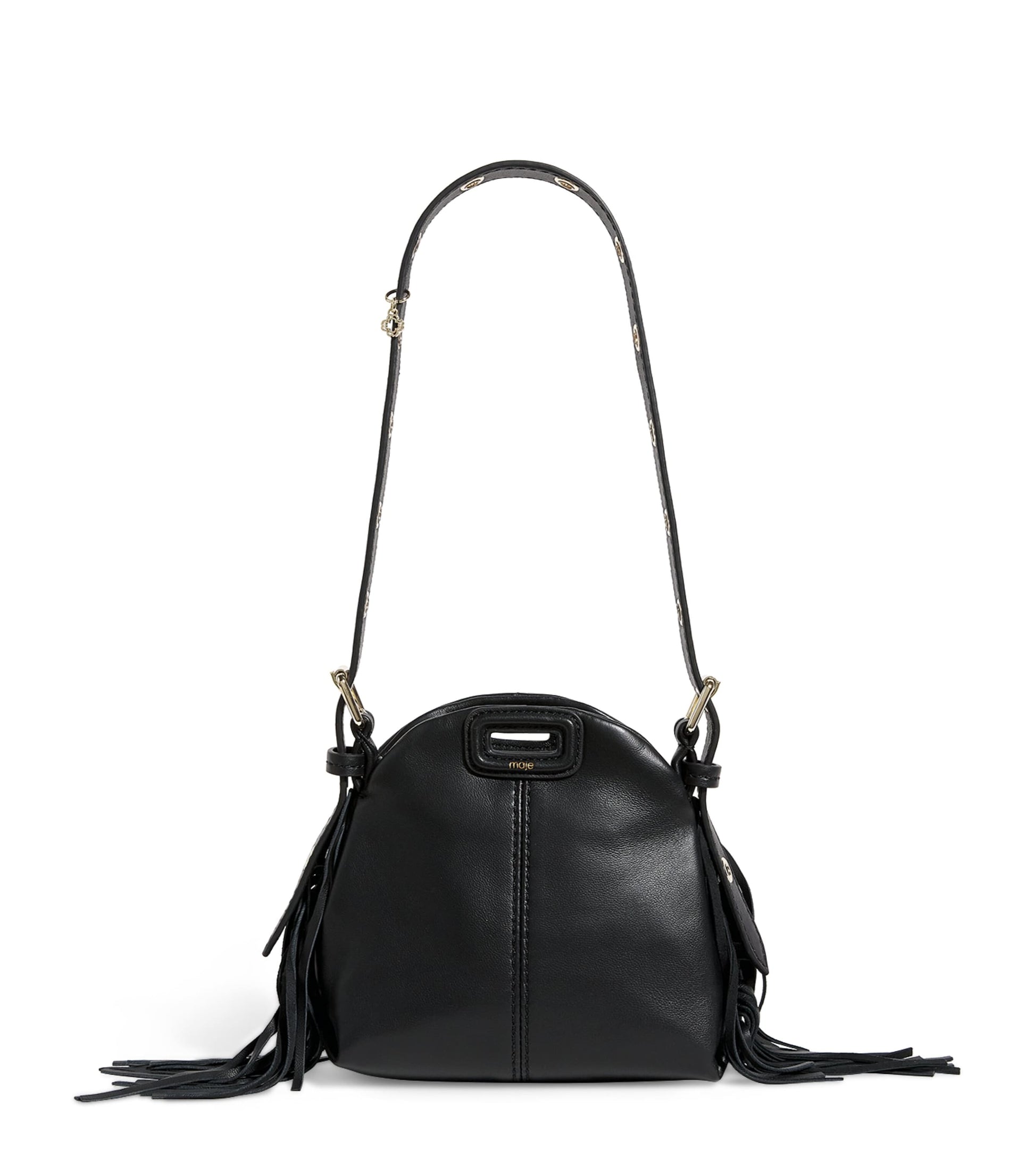 Leather Miss M Mini Bag BLACK