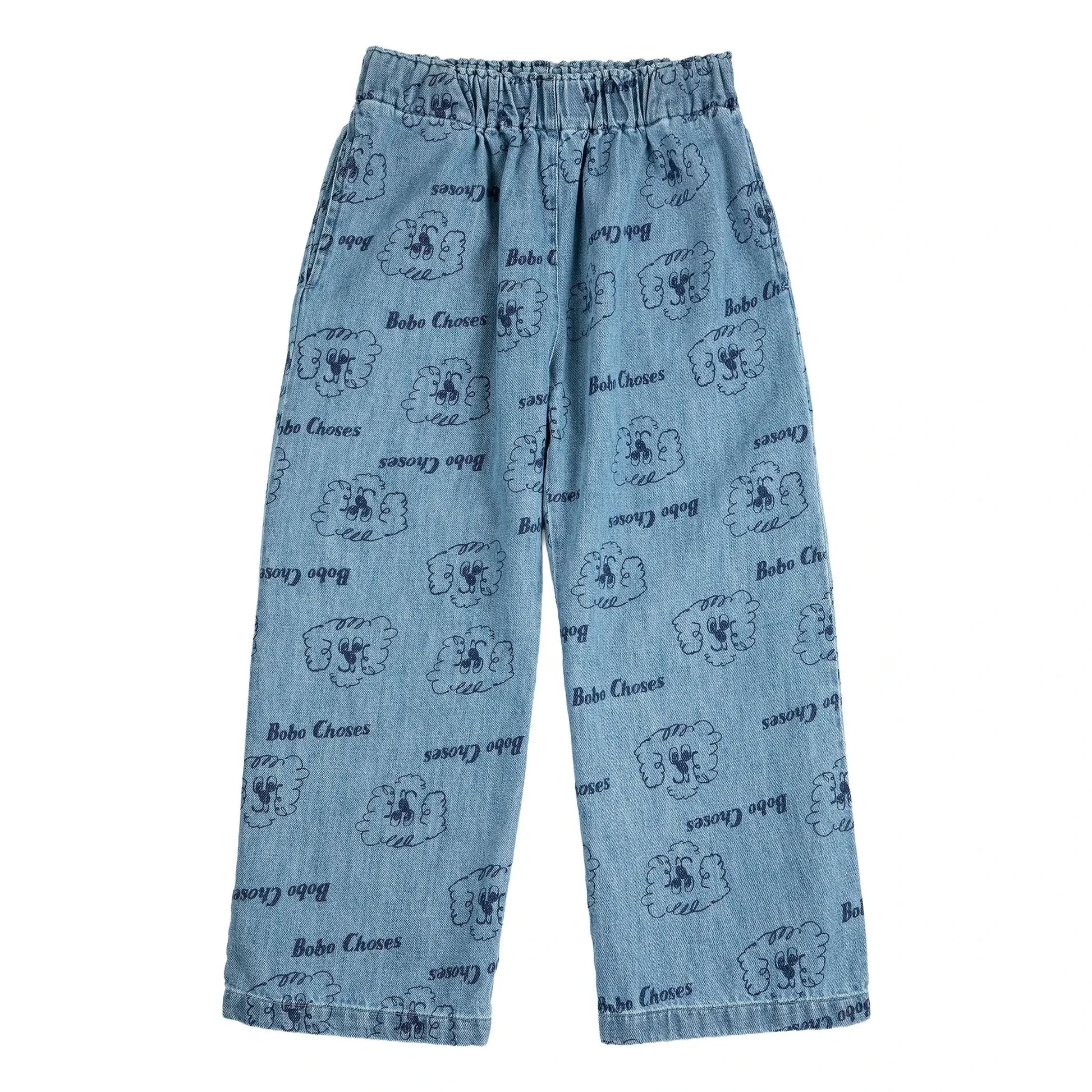 Bobo Choses - Organic Cotton Dog Jeans | Blue
