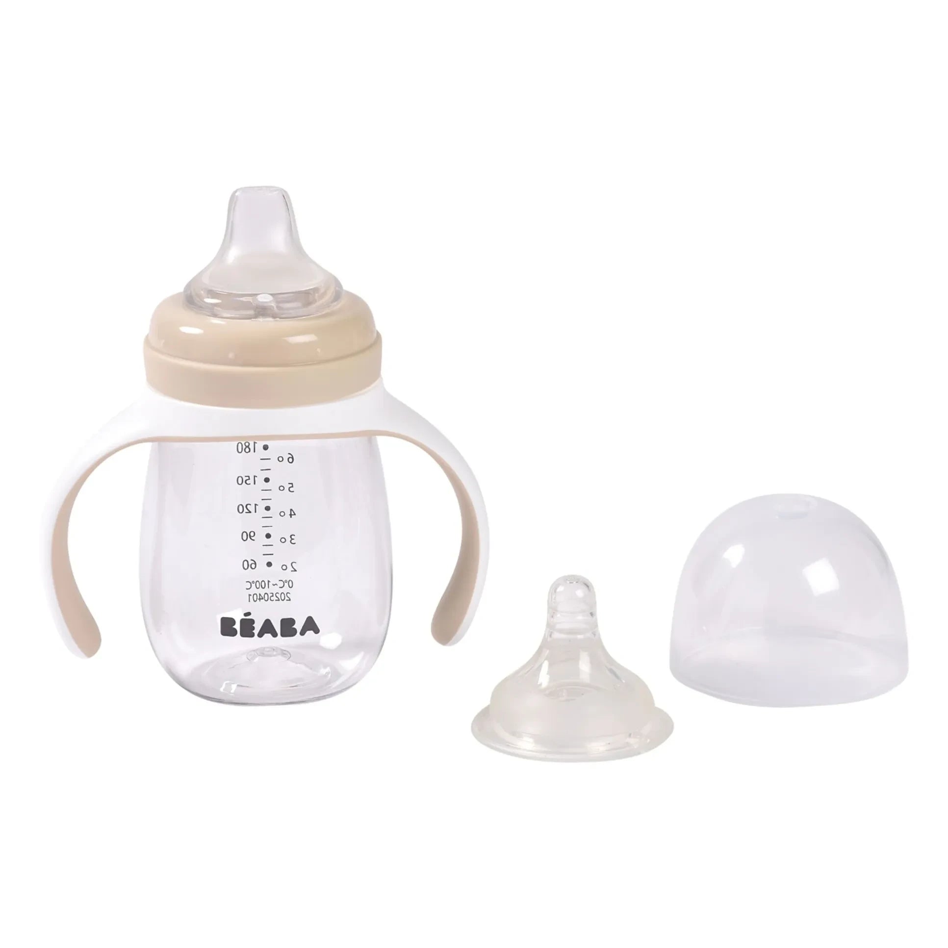 Béaba - 2 in 1 bottle trainer | Clay