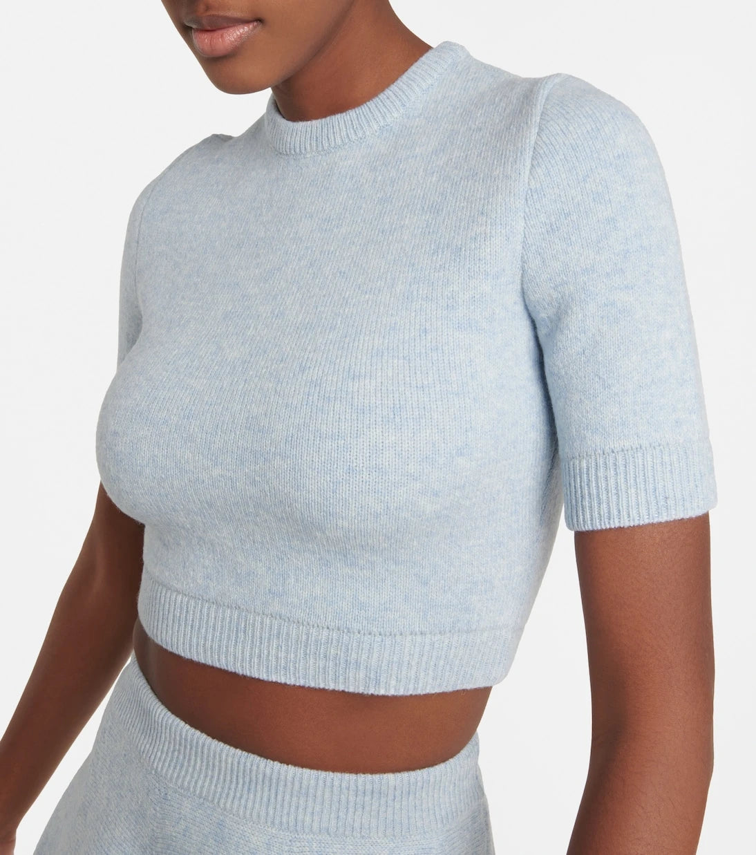 Alaïa - Wool crop sweater