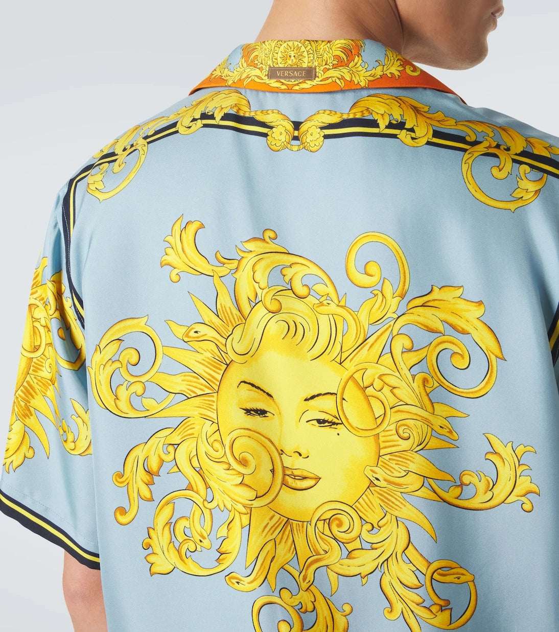 Versace - Printed silk shirt