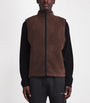 Skims Brown Polar Fleece Gilet