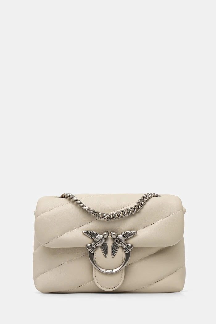 Pinko kadın deri crossbody çanta