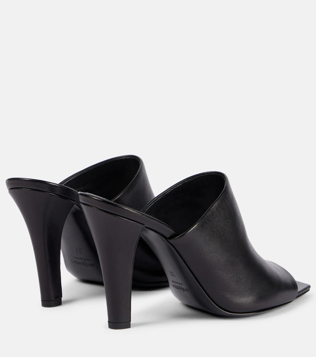 Saint Laurent - Jill 95 leather mules