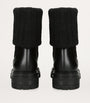 Gianvito Rossi Black Leather Tenney Chelsea Boots