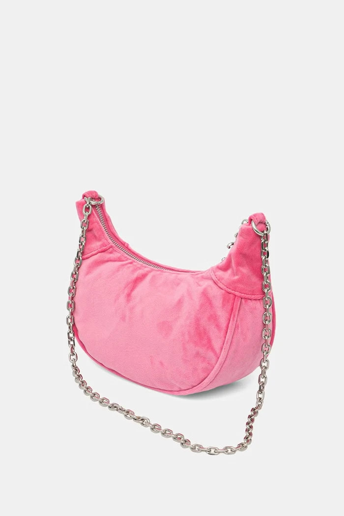 Juicy Couture kadın kadife hobo çanta KIMBERLY