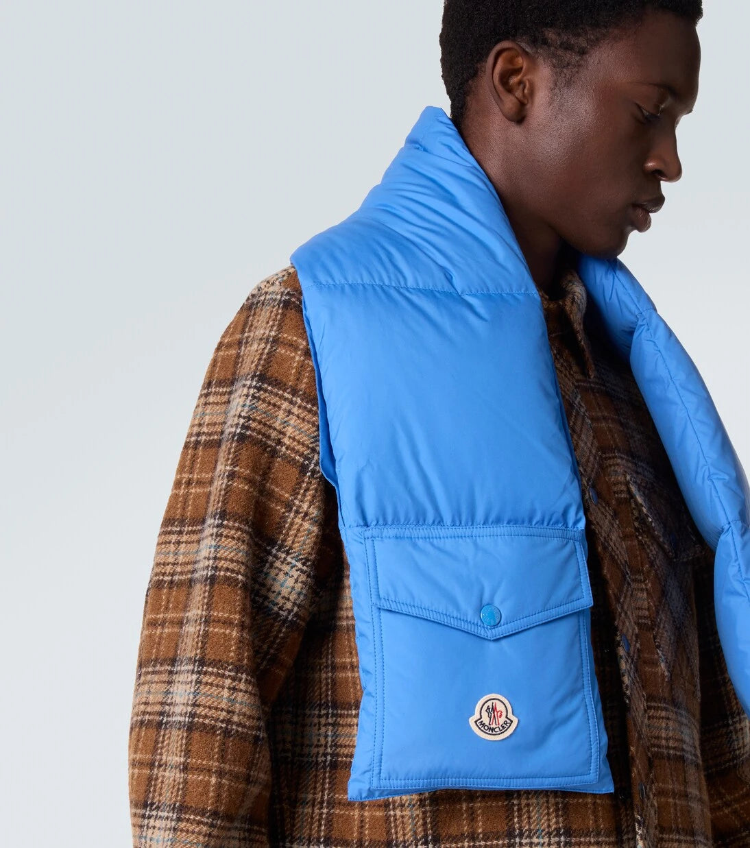 Moncler - Down-paneled scarf