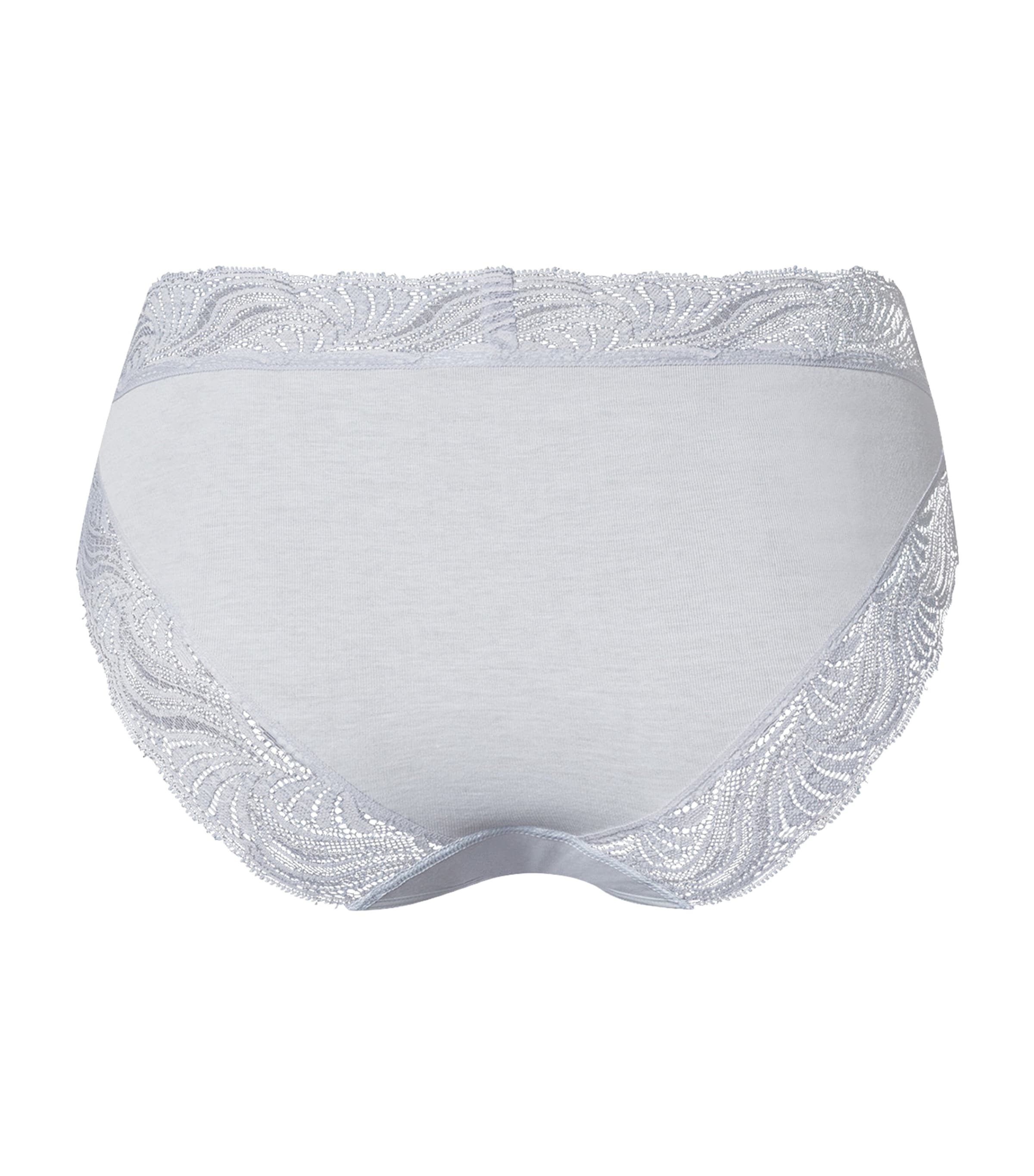 Hanro Blue Cotton Delight Midi Briefs