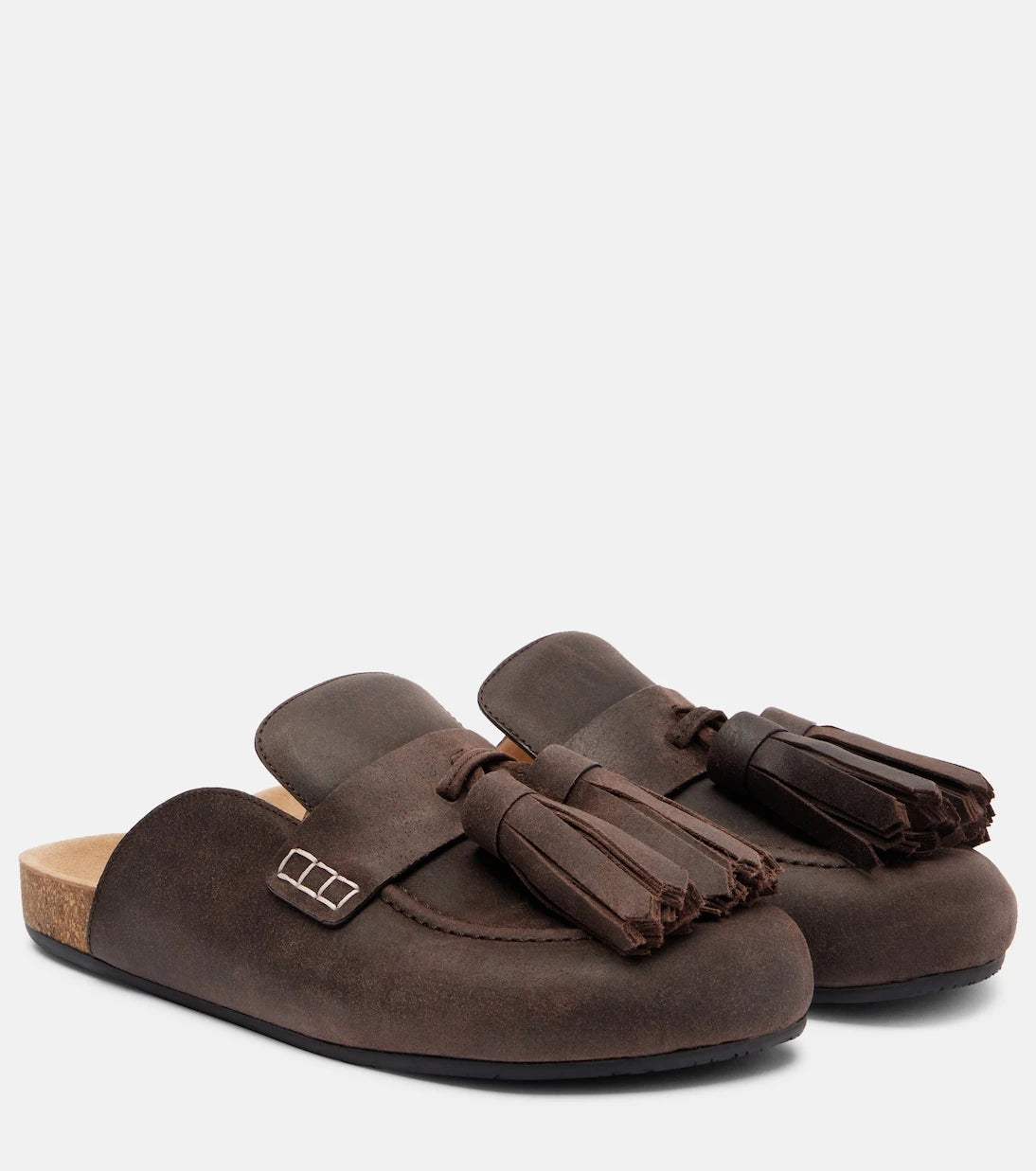 JW Anderson - Tassel suede mules