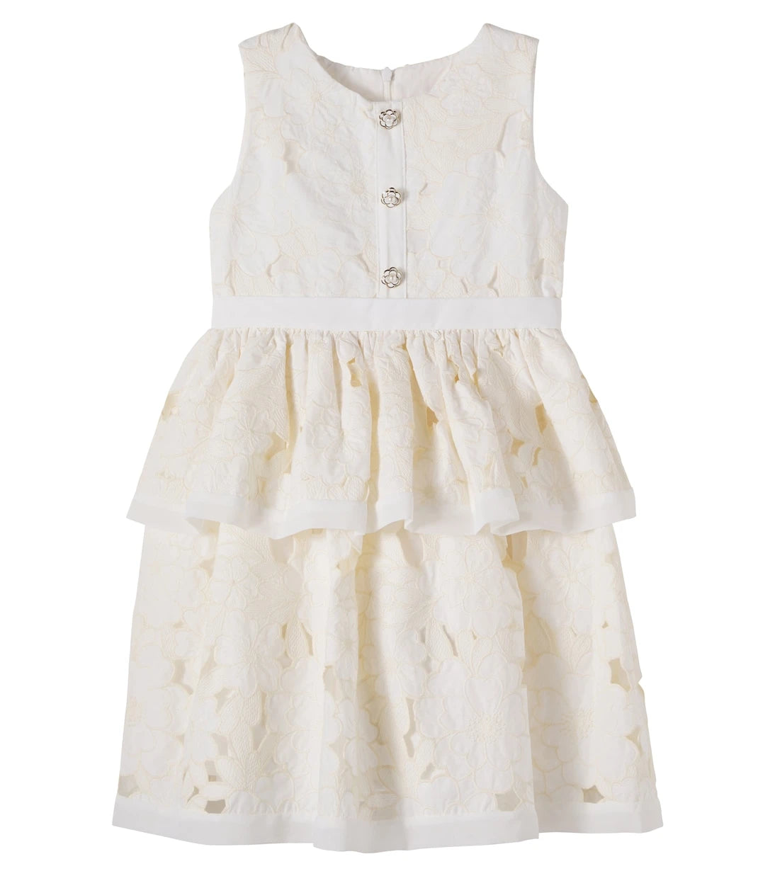 Patachou - Cotton broderie anglaise dress