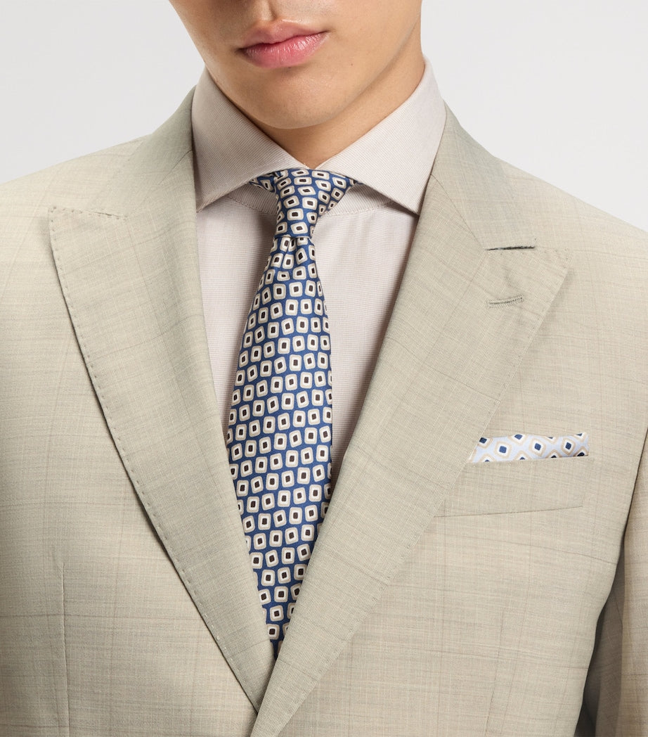 Virgin Wool Slim 2-Piece Suit