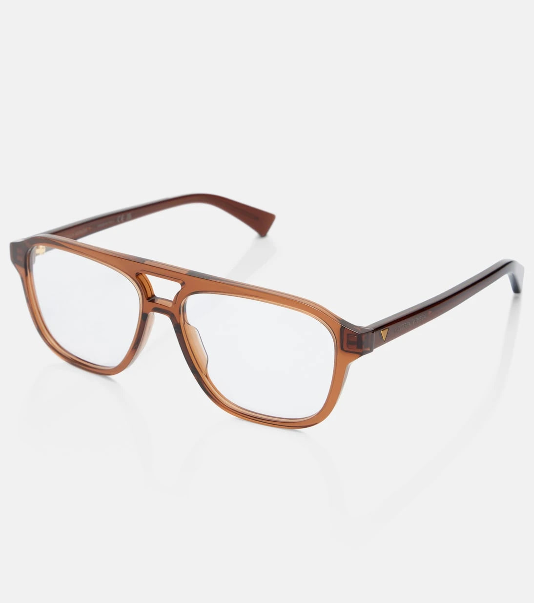 Bottega Veneta - Triangle Stud aviator glasses