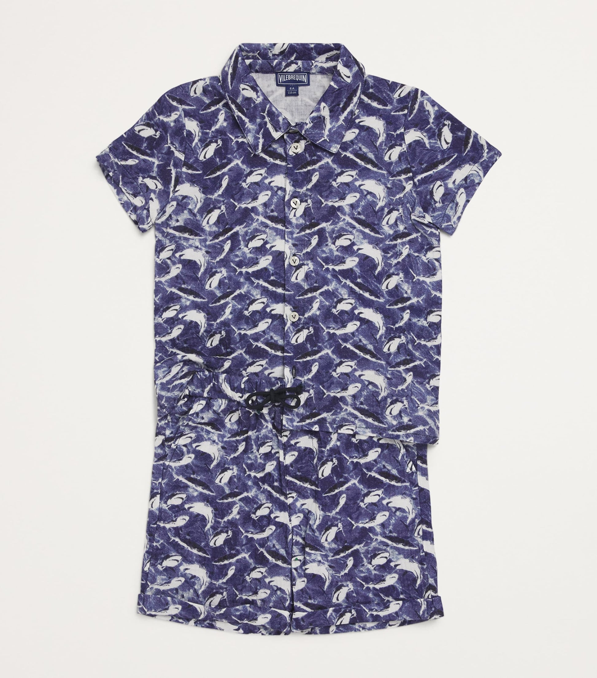Vilebrequin Kids Shark Print Shorts (2-12 Years)