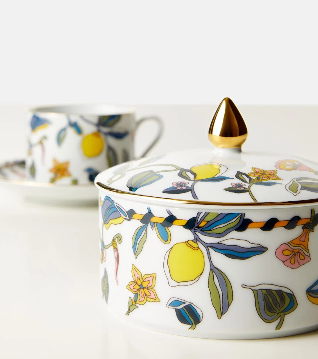 La DoubleJ - Borboni White porcelain container