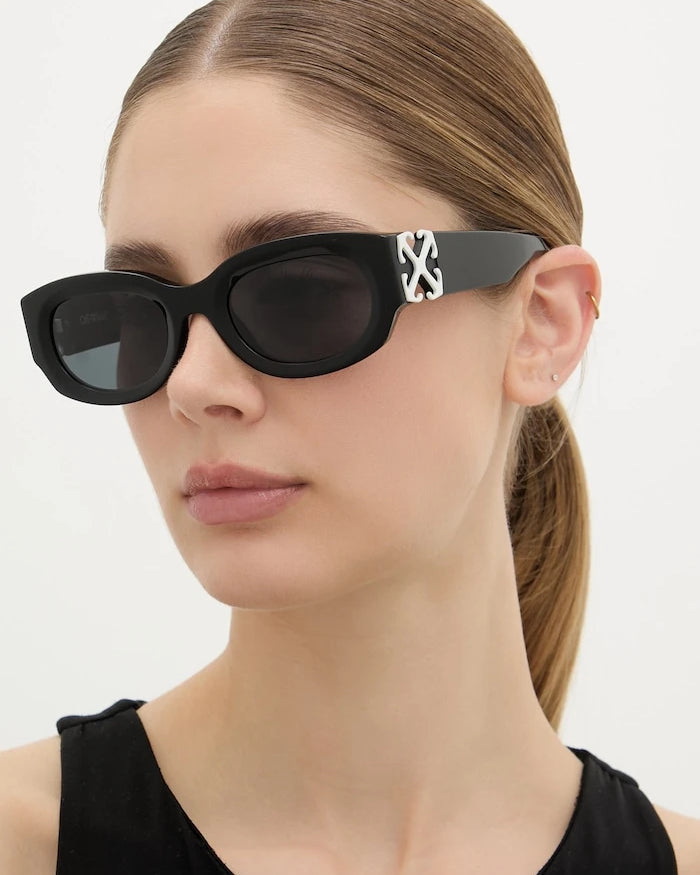 Off-White Yuvarlak Güneş Gözlüğü