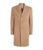 Pal Zileri Beige Wool-Cashmere Overcoat