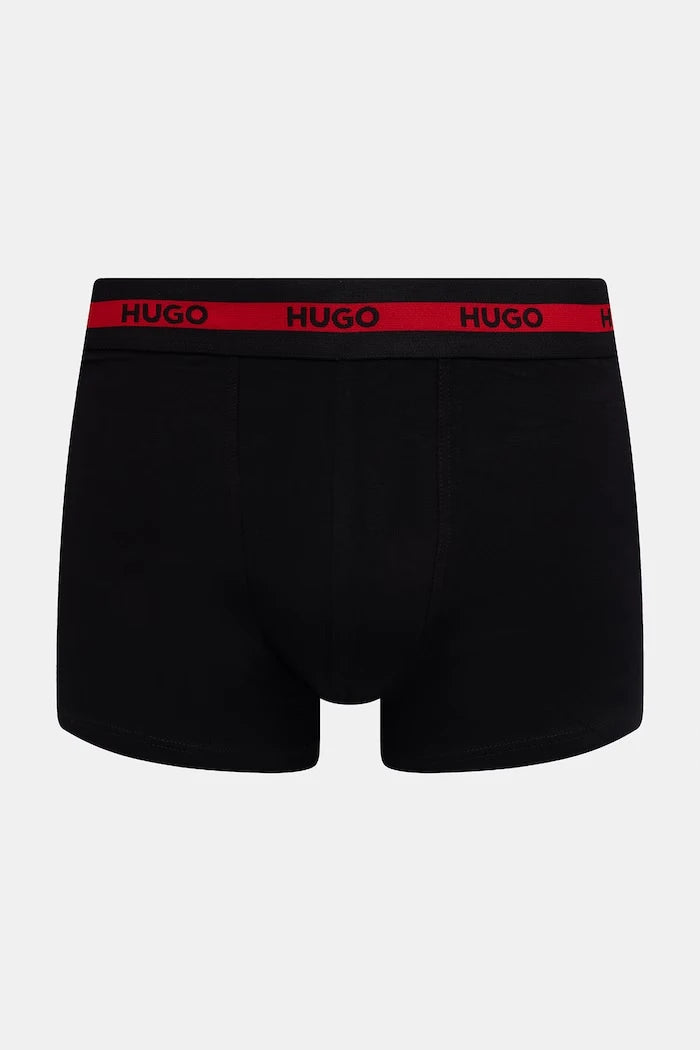 HUGO Erkek Pamuk ve Elastan Bitişik Boxer TRIPLET PLANET 3'lü