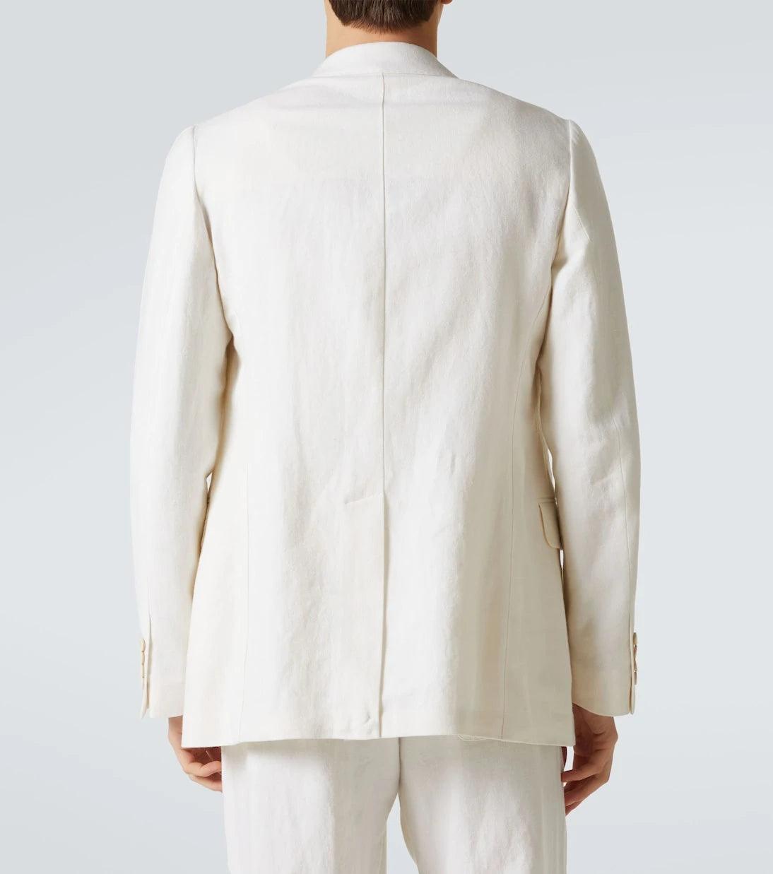 Dries Van Noten - Linen, wool, silk, and cashmere blazer