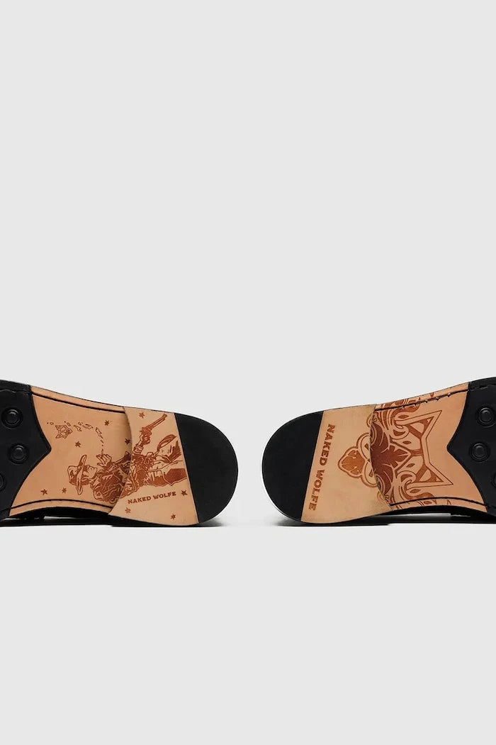 Кожени мокасини Naked Wolfe Roma