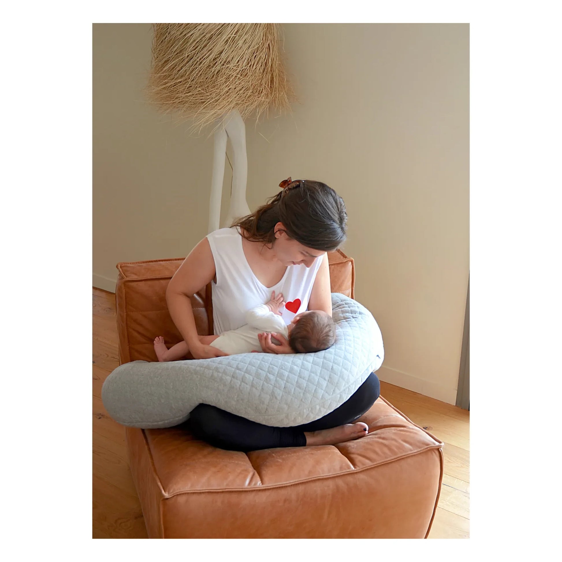 Béaba - Big Flopsy Nursing Cushion | Grey