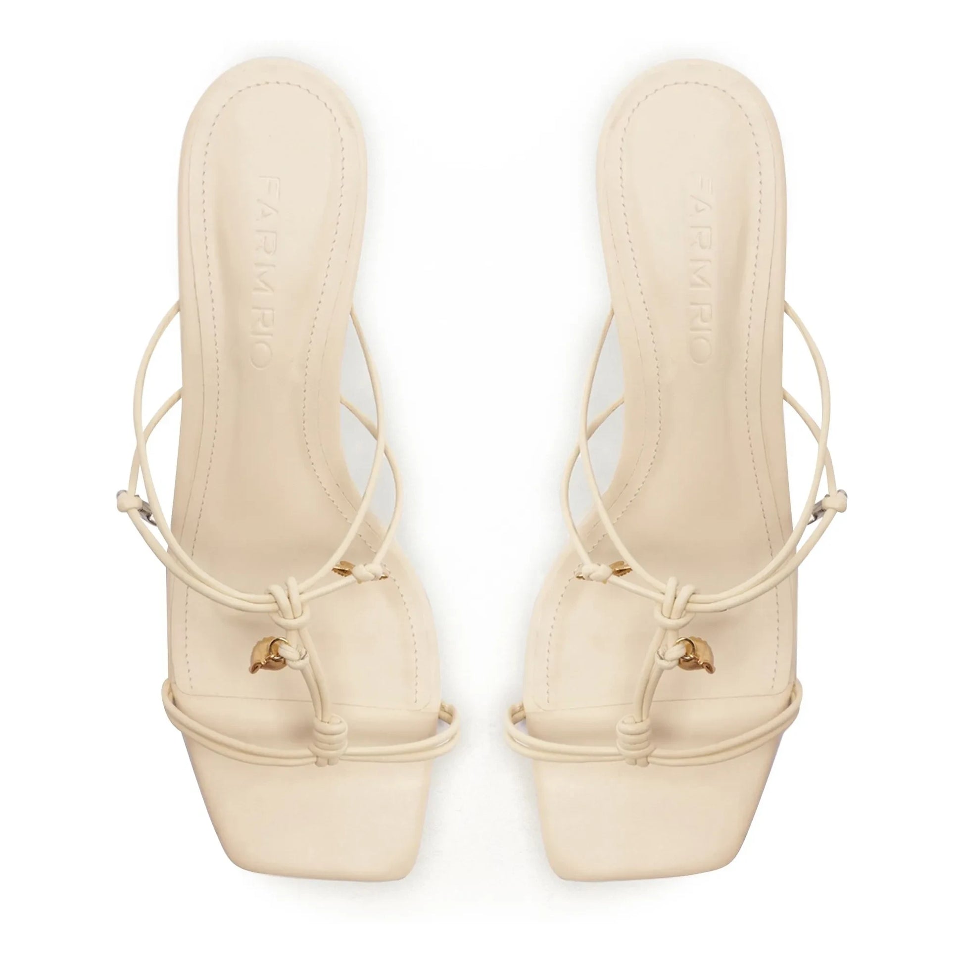 Farm Rio - Sea Block sandals | Ivory