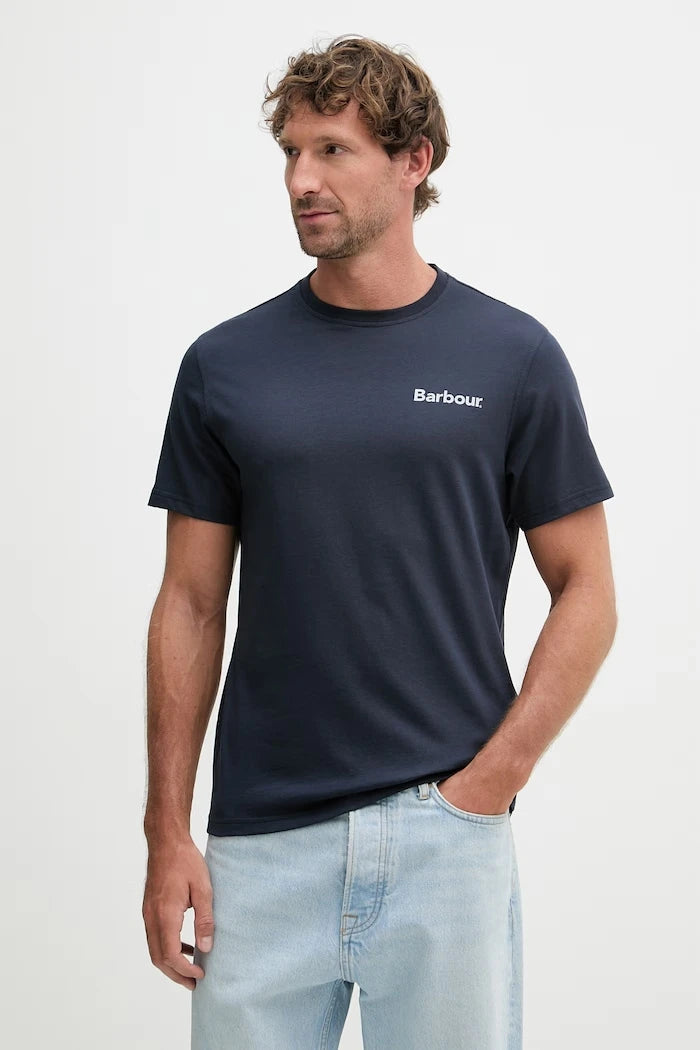 Barbour erkek pamuklu Camber tişört