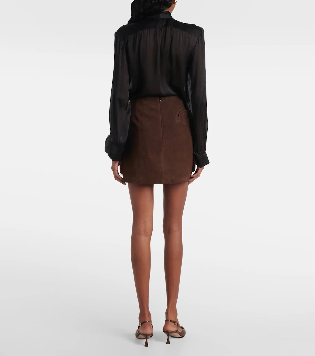 Blazé Milano - Coci suede miniskirt