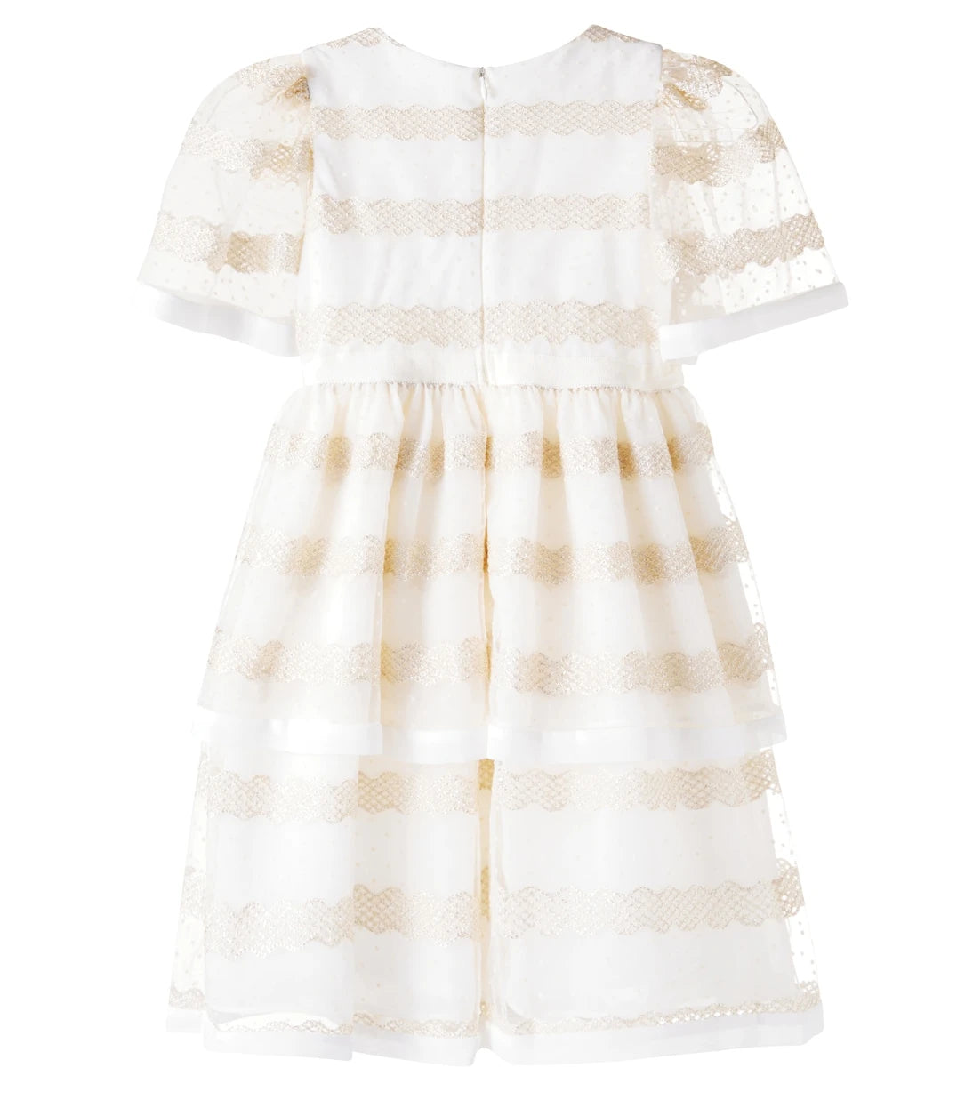 Patachou - Embroidered tulle dress