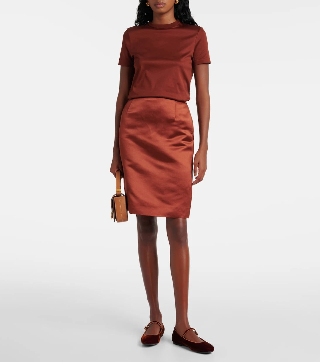 Tod's - Velvet Mary Jane flats