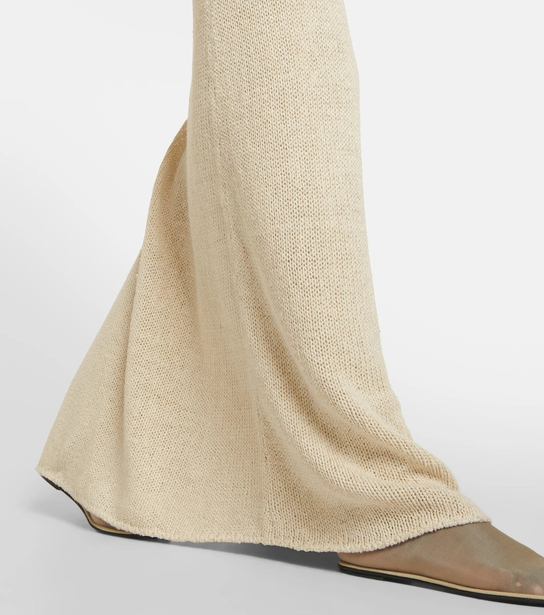 The Row - Fumaia knitted silk maxi skirt