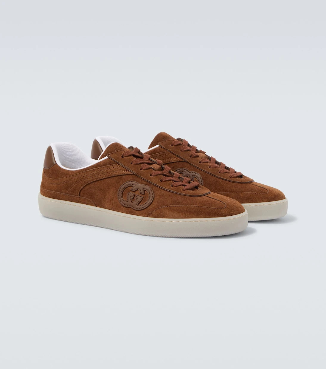 Gucci - G75 suede sneakers