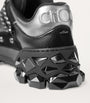 Jimmy Choo Black Diamond X Leather Sneakers