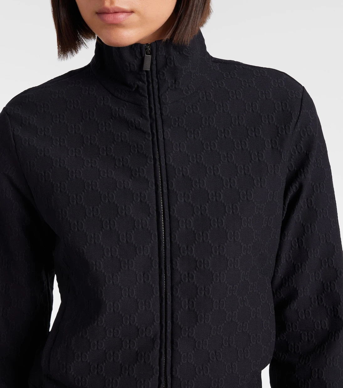 Gucci - GG jacquard jersey track jacket