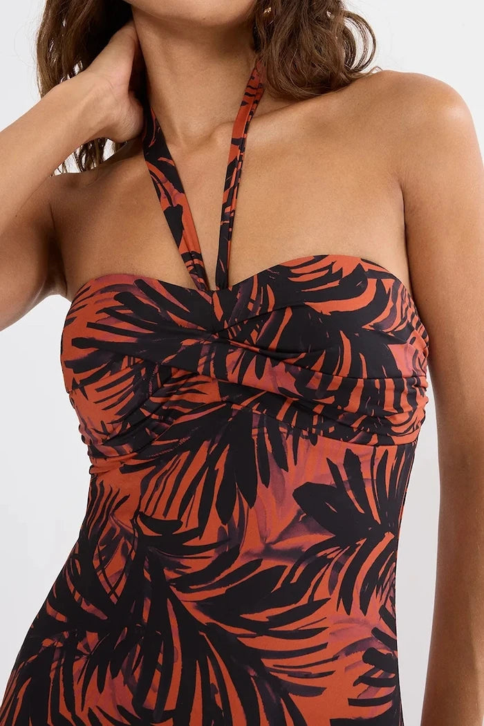 Triumph Kadın Tek Parça Mayo Summer Palm