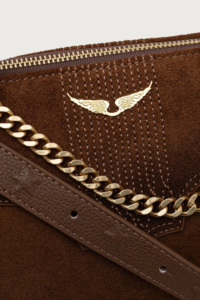 Kadın süet crossbody çanta JIM
