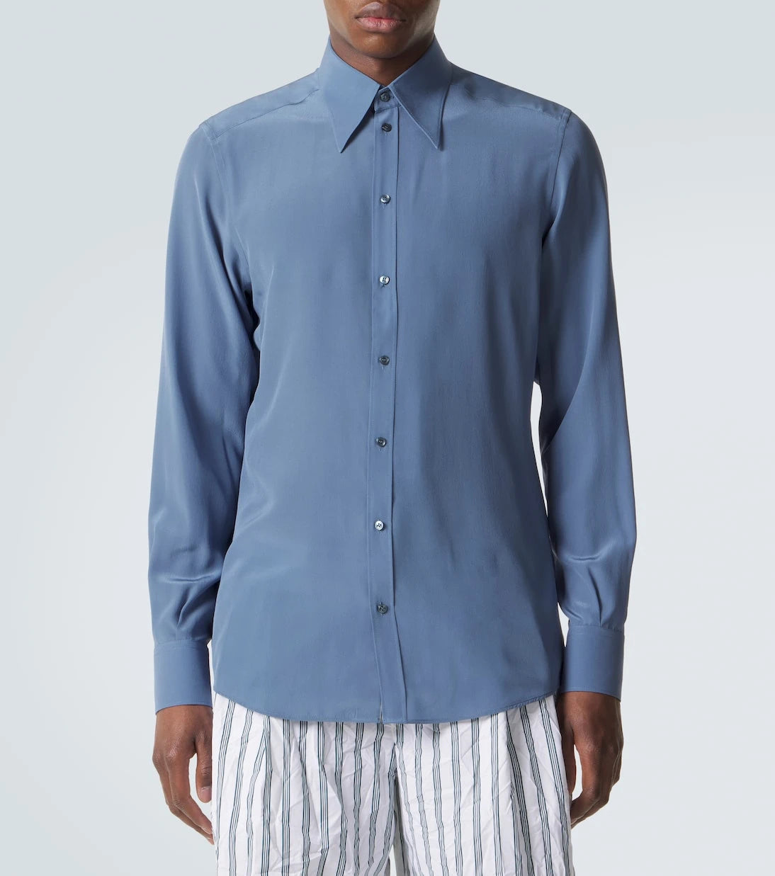 Dolce&Gabbana - Silk crêpe de chine shirt