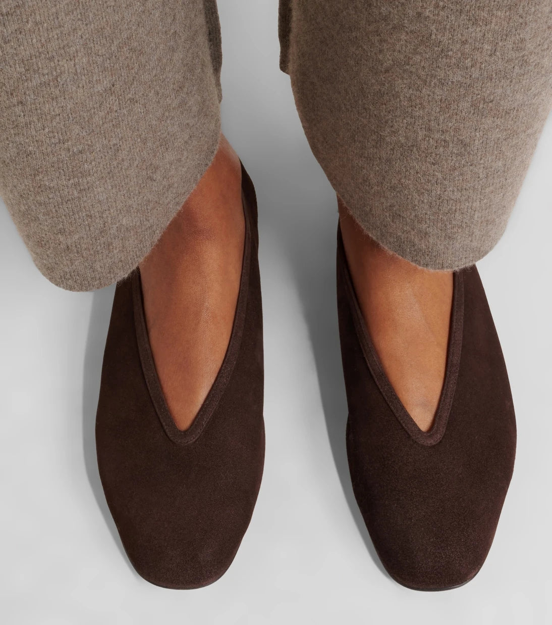 Le Monde Béryl - Luna suede ballet flats