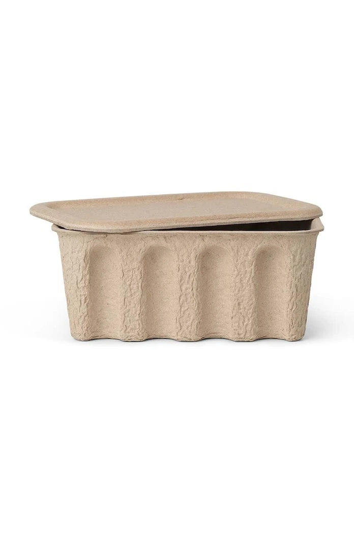 Кутия за съхранение ferm LIVING Paper Pulp Box (2 броя)
